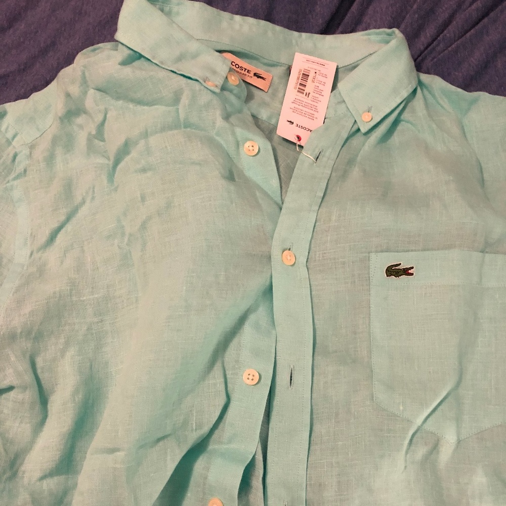Lacoste Long Sleeve Shirt (Mint)